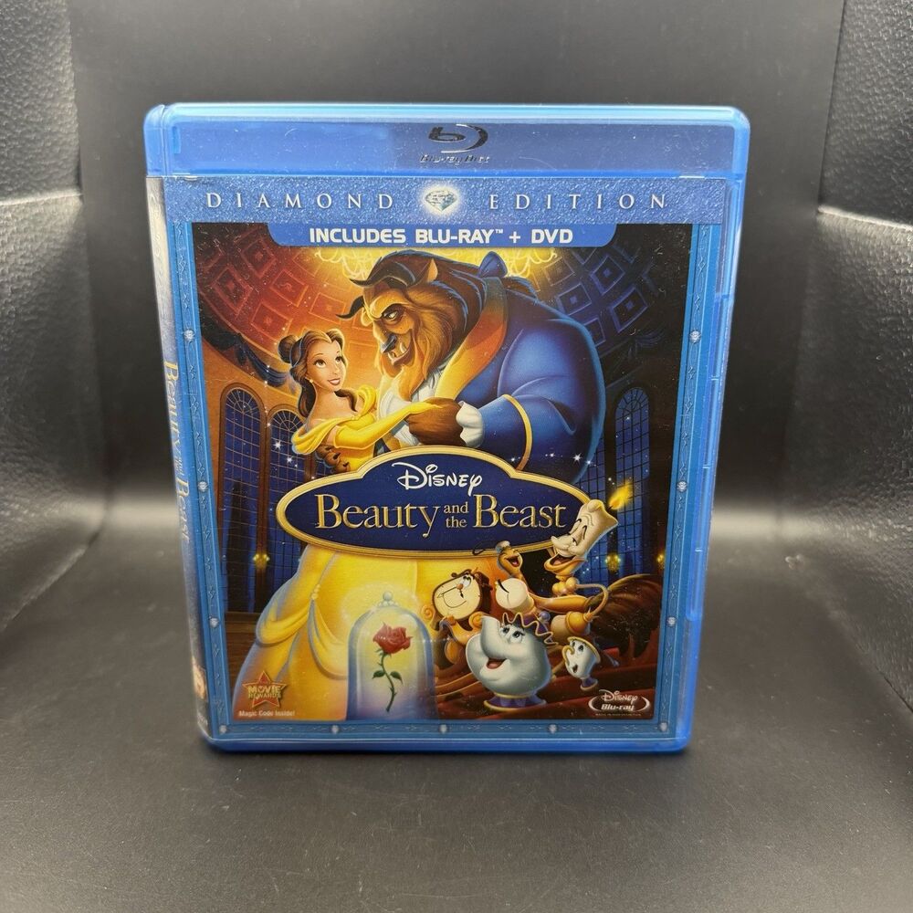 Beauty and the Beast ~ three Desk, Edition Missing SD DVD ￼